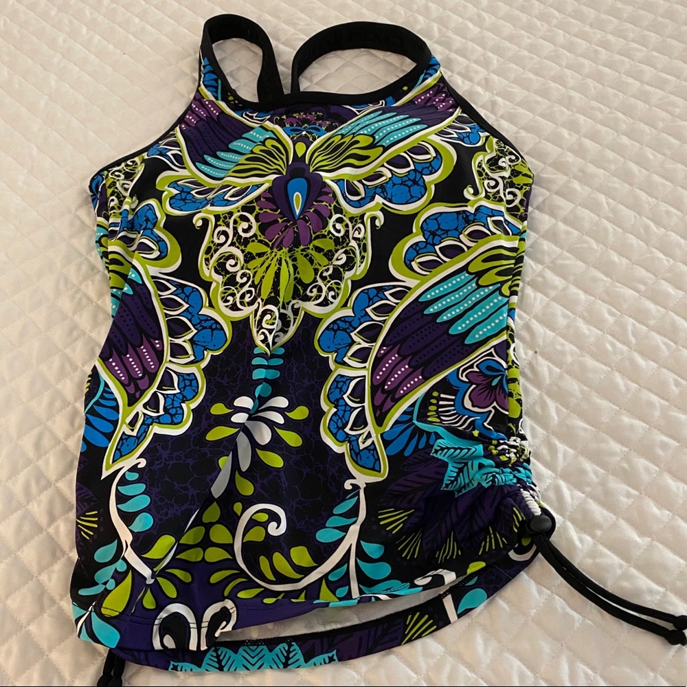 Athleta Swim racerback tankini sz S - NWOT
